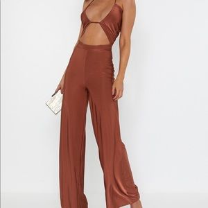 Wide Leg Cut Out Romper